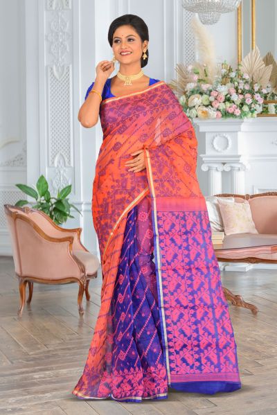 Muslin Dhakai Saree (adi86584)