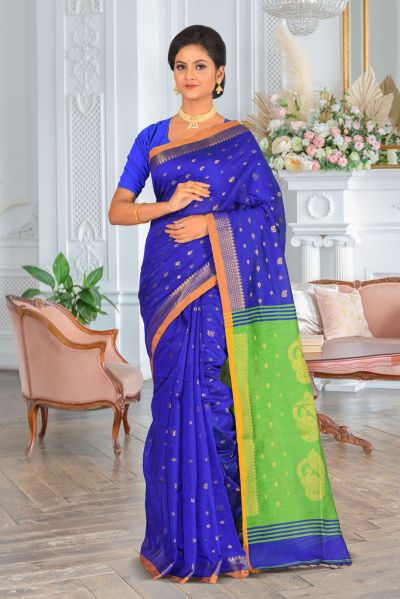 Handloom Cotton Saree (adi86587)