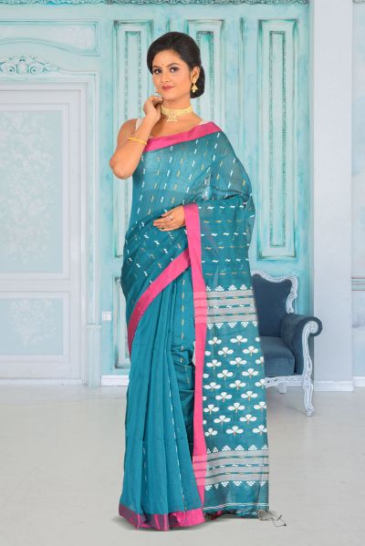 Handloom Cotton Saree (adi86590)