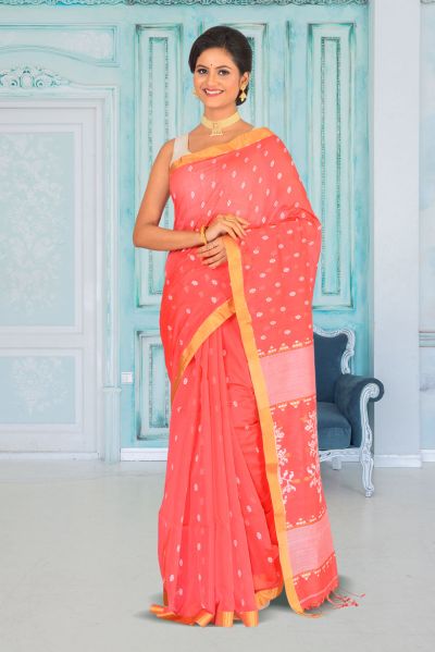 Handloom Cotton Saree (adi86591)