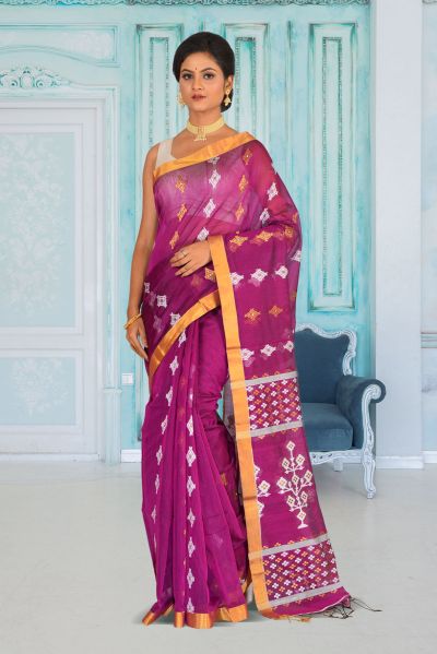 Handloom Cotton Saree (adi86593)