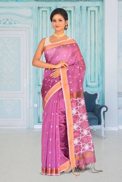 Handloom Cotton Saree (adi86595)