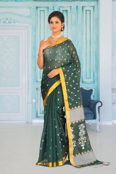 Handloom Cotton Saree (adi86599)