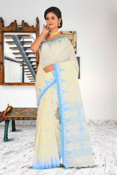 Handloom Cotton Saree (adi86601)