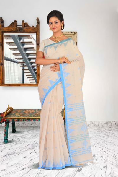 Handloom Cotton Saree (adi86611)