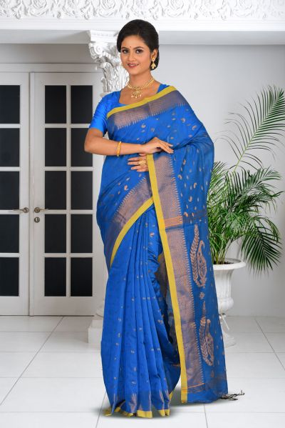 Handloom Cotton Saree (adi86614)