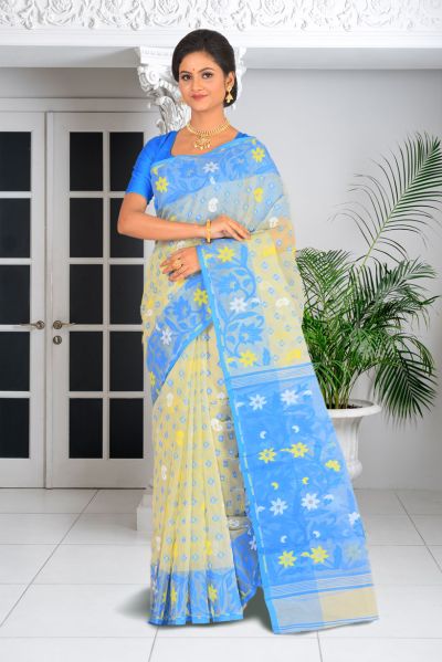 Dhakai Jamdani Saree (adi86623)