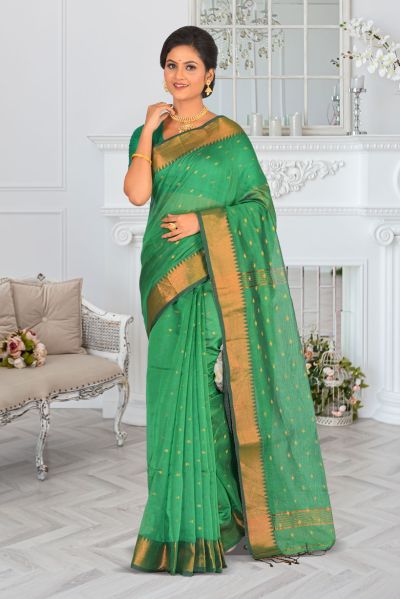 Handloom Cotton Saree (adi86625)