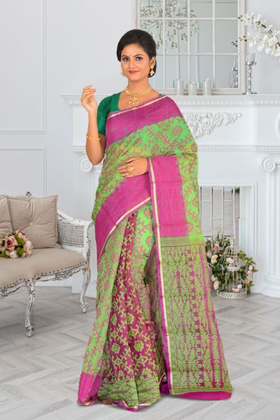 Muslin Dhakai Saree (adi86626)