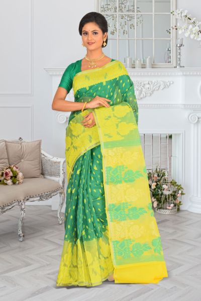 Muslin Dhakai Saree (adi86627)