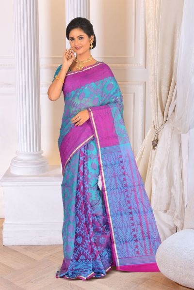 Muslin Dhakai Saree (adi86639)