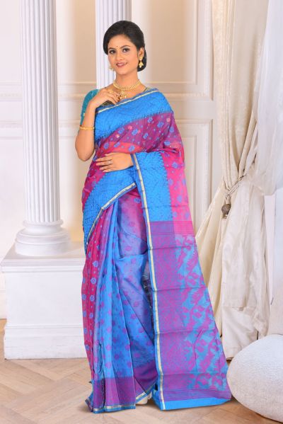 Muslin Dhakai Saree (adi86644)