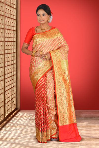 Pashmina Benarasi Silk Saree (adi86653)