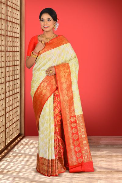 Semi Korial Silk Saree (adi86655)