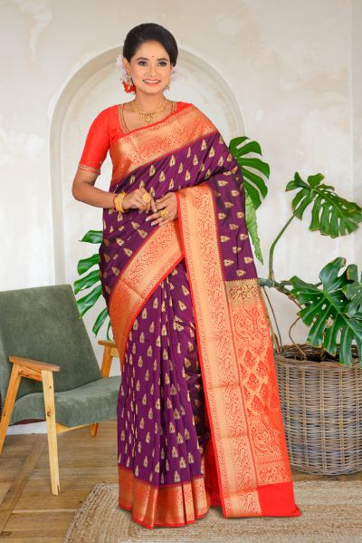 Kanjivaram Silk Saree (adi86666)