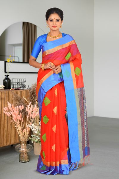 Handloom Cotton Saree (adi86719)