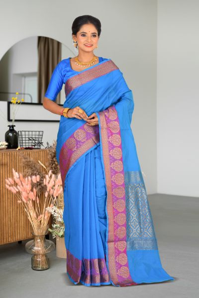 Fancy Silk Saree (adi86720)