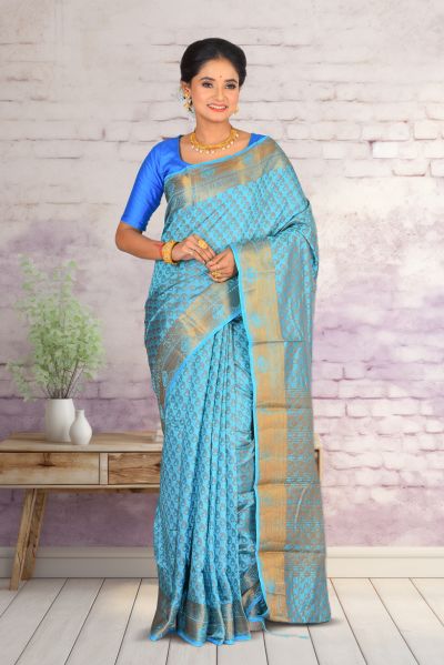 Fancy Silk Saree (adi86722)