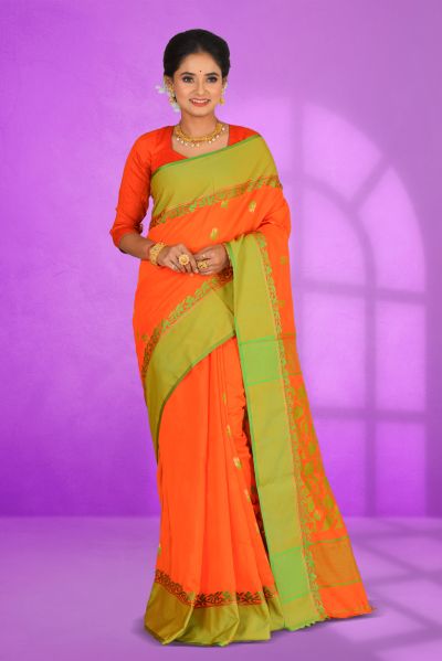 Handloom Cotton Saree (adi86739)