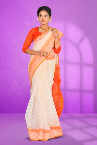 Muslin Dhakai Saree (adi86743)