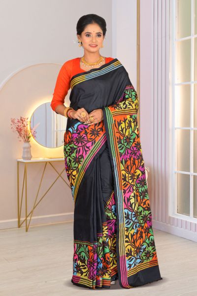 Pure Ari Stitch Saree (adi86750)