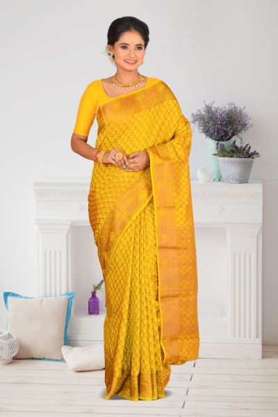 Fancy Silk Saree (adi86758)