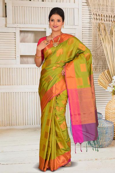 Maheshwari Silk Saree (adi86773)