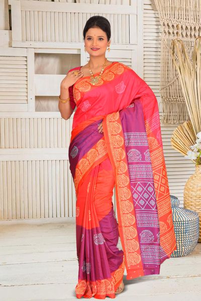 Bishnupuri Silk Saree (adi86777)