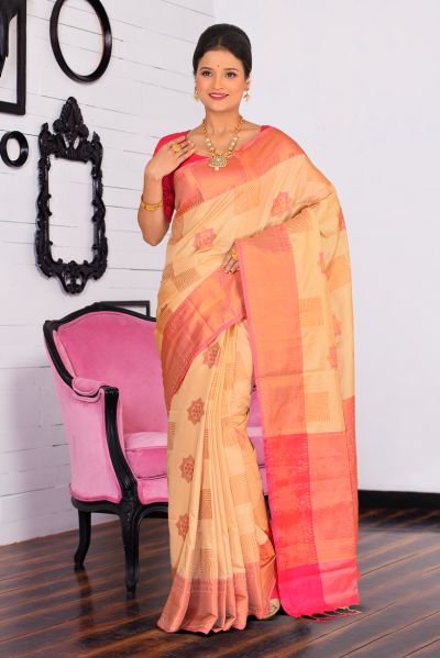 Maheshwari Silk Saree (adi86793)