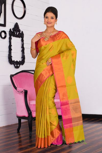 Maheshwari Silk Saree (adi86797)