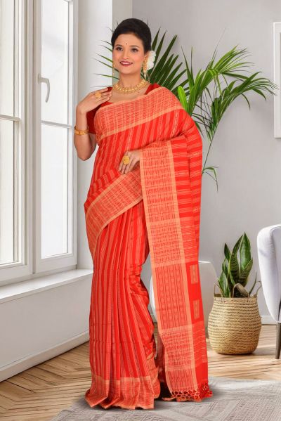 Handloom Cotton Saree (adi86812)