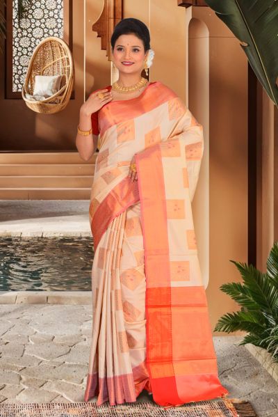 Maheshwari Silk Saree (adi86822)