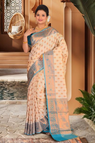 Maheshwari Silk Saree (adi86830)