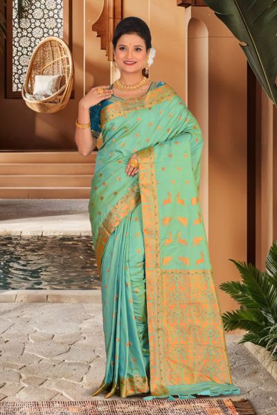 Assam Silk Saree (adi86836)