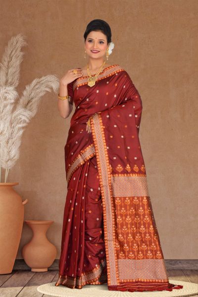 Assam Silk Saree (adi86846)