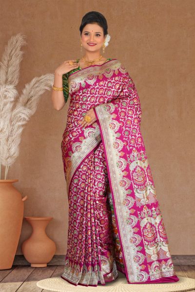 Minakari Benarasi Silk Saree (adi86852)