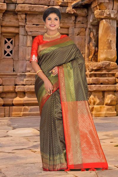 Chanderi Silk Saree (adi87152)