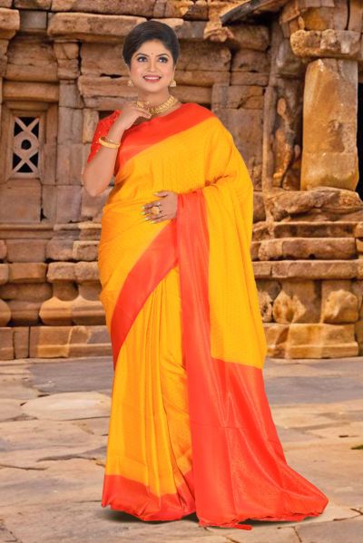 Brocade Soft Silk Saree (adi87153)