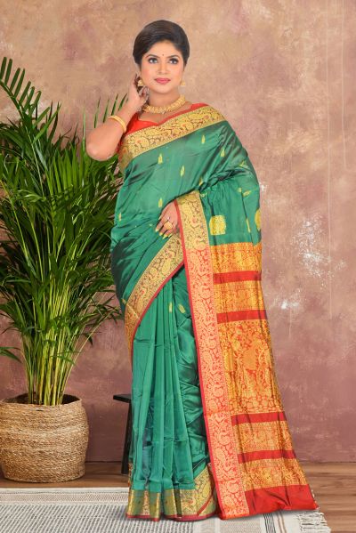 Semi Bomkai Silk Saree (adi87162)