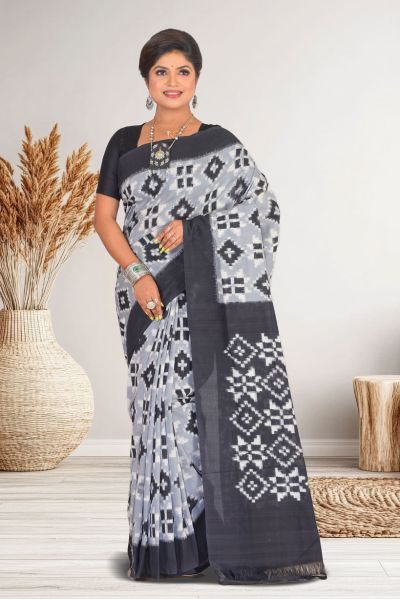 Ikkat Cotton Saree (adi87178)