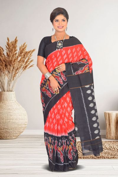 Ikkat Cotton Saree (adi87179)