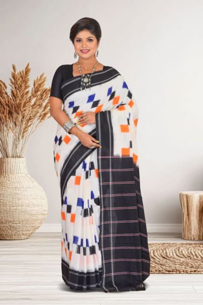 Ikkat Cotton Saree (adi87184)