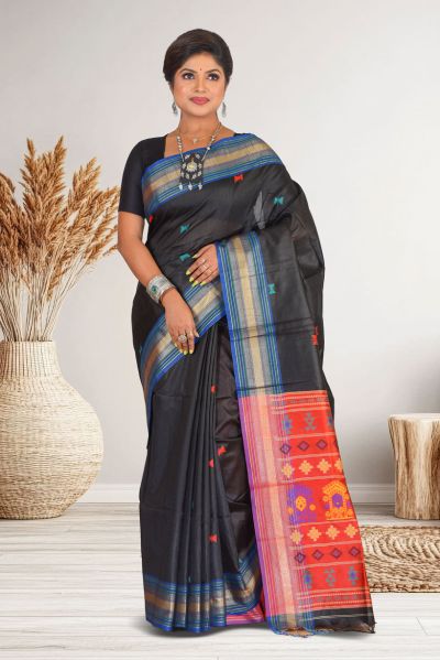 Semi Gicha Silk Saree (adi87188)