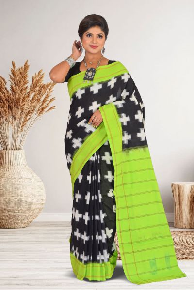 Ikkat Cotton Saree (adi87191)