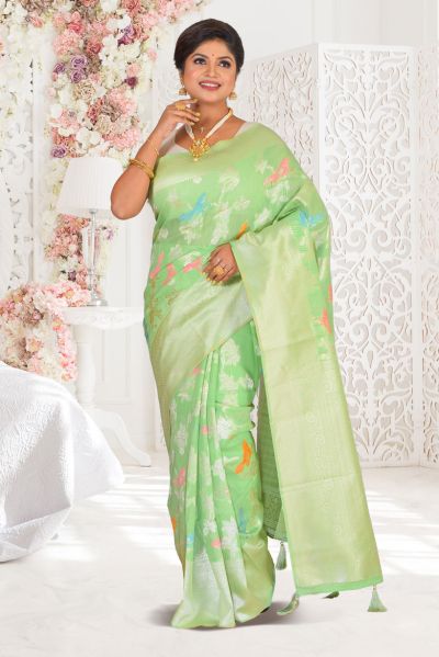 Fancy Silk Saree (adi87226)