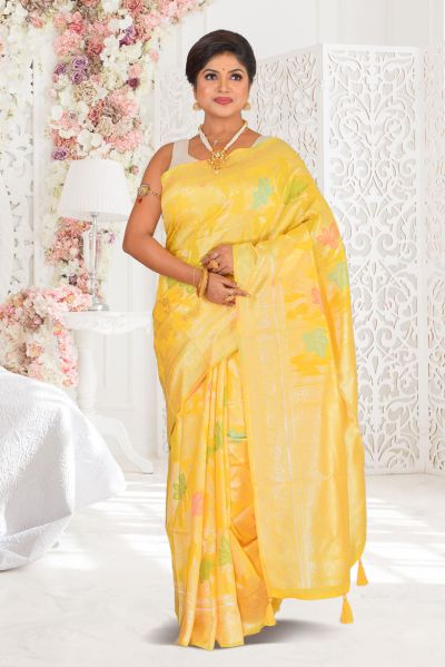 Fancy Silk Saree (adi87228)