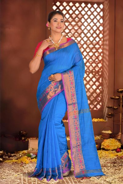 Handloom Cotton Saree (adi87238)