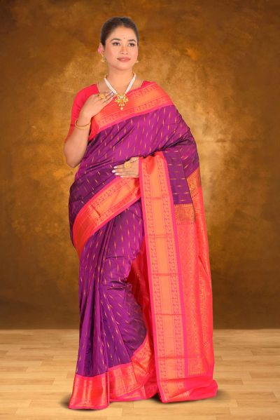 Kanjivaram Silk Saree (adi87255)