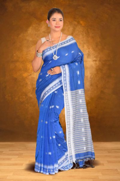 Handloom Cotton Saree (adi87263)