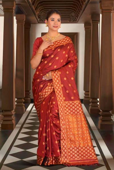 Assam Silk Saree (adi87281)